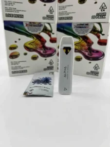 alpha 2g live resin disposable